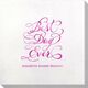 Whimsy Best Day Ever Bamboo Luxe Napkins Image 7 of 7